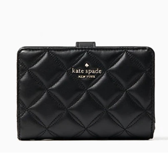 Kate Spade Carey Medium Compartment Bifold Wallet
COLOR: Black
NWT - Picture 3 of 16